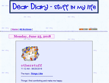 Tablet Screenshot of journal.lisaviolet.com