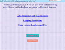 Tablet Screenshot of kidsncats.lisaviolet.com